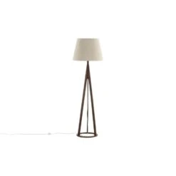 Svea - Nala Vloerlamp - 160 Cm - Linnen - Espresso -Leen Bakker 02e406a5f0e044cfbf48dd516ed94946