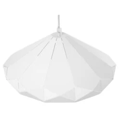 Beliani Hanglamp NEVOLA - Wit Metaal -Leen Bakker 04159567a1bf4c83a1dc867414c865d2