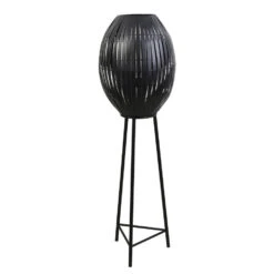 Vloerlamp Kyomi - Zwart - Ø42x137 Cm