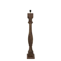 Vloerlamp Robbia - Hout - 23x23x125cm