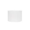 Cilinder Lampenkap Polycotton - Wit - Ø30x21cm