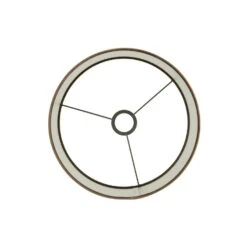 Cilinder Lampenkap Velours - Bruin - Ø40x30cm -Leen Bakker 1000008716 0110