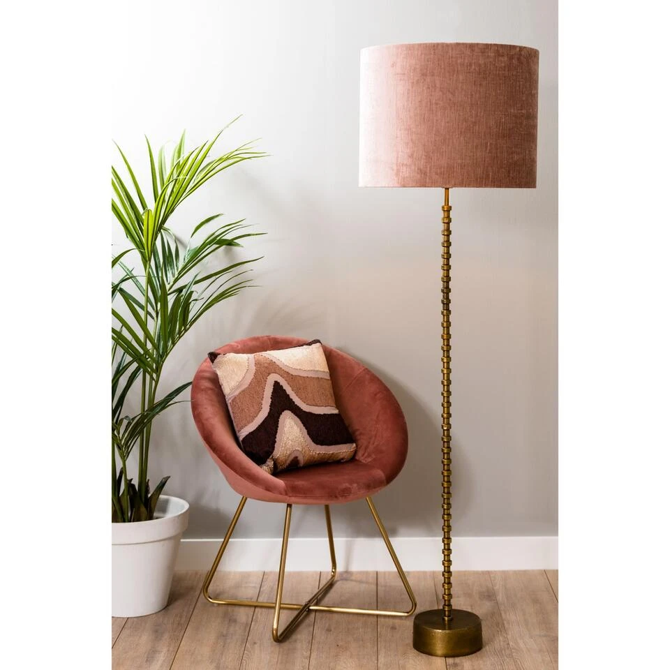 Cilinder Lampenkap Gemstone - Oudroze - Ø50x38cm 2 Cilinder Lampenkap Gemstone - Oudroze - Ø50x38cm - Afbeelding 2