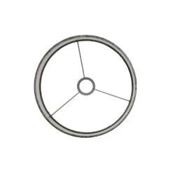 Cilinder Lampenkap Gemstone - Antraciet - Ø50x38cm -Leen Bakker 1000008743 0111