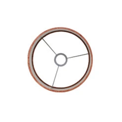 Cilinder Lampenkap Gemstone - Terra - Ø35x30cm -Leen Bakker 1000008746 0102