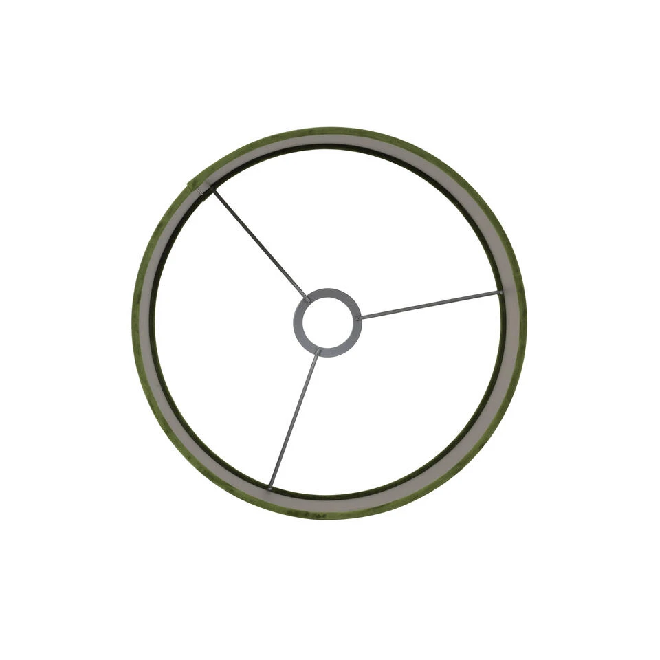 Cilinder Lampenkap Velours - Olive Green - Ø50x38cm 2 Cilinder Lampenkap Velours - Olive Green - Ø50x38cm - Afbeelding 2