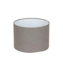 Cilinder Lampenkap Livigno - Lever - Ø30x21 Cm -Leen Bakker 1000008754 0102