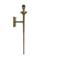 Wandlamp Torch - Antiek Brons - 21x9,5x75 Cm