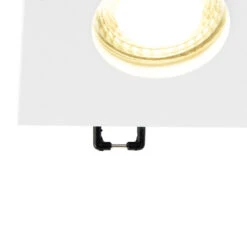 QAZQA Moderne Badkamer Inbouwspot Wit - Doku -Leen Bakker 1000014982 0103