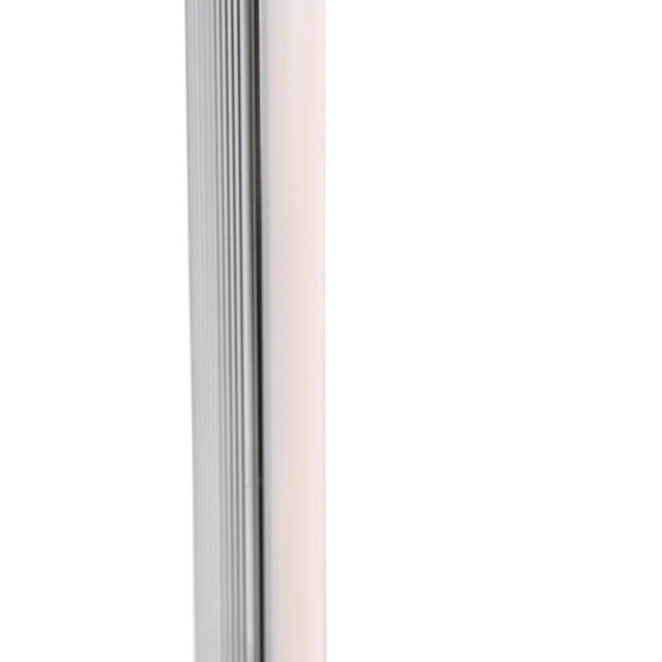 QAZQA Moderne Vloerlamp LED Chroom - Line-up 4 QAZQA Moderne Vloerlamp LED Chroom - Line-up - Afbeelding 4