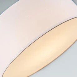 QAZQA Plafondlamp Roze 30 Cm Incl. LED - Drum LED -Leen Bakker 1000015128 0103