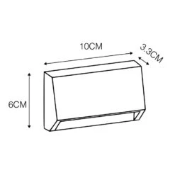 QAZQA Moderne Buitenwandlamp Donkergrijs Incl. LED IP54 - Sandstone 1 -Leen Bakker 1000015371 0102