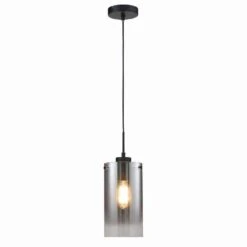 Freelight Hanglamp Ventotto - 1 Lichts - 15 X165 Cm - Zwart