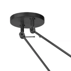 Ylumen Hanglamp Knik - 2 Lichts - 70 X150 Cm - Zwart, Wit -Leen Bakker 1000016575 0103