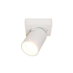 Artdelight Spot Megano - 1 Lichts - 10 X11.5 Cm - Wit