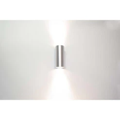 Artdelight Wandlamp Roulo - 2 Lichts - 6.5 X15.4 Cm - Aluminium -Leen Bakker 1000021309 0102