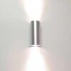 Artdelight Wandlamp Roulo - 2 Lichts - 6.5 X15.4 Cm - Aluminium