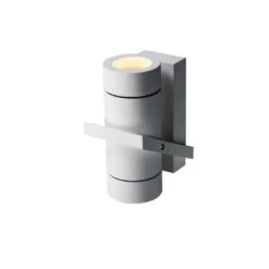 Artdelight Wandlamp Double - 2 Lichts - 11.7 X16.2 Cm - Wit