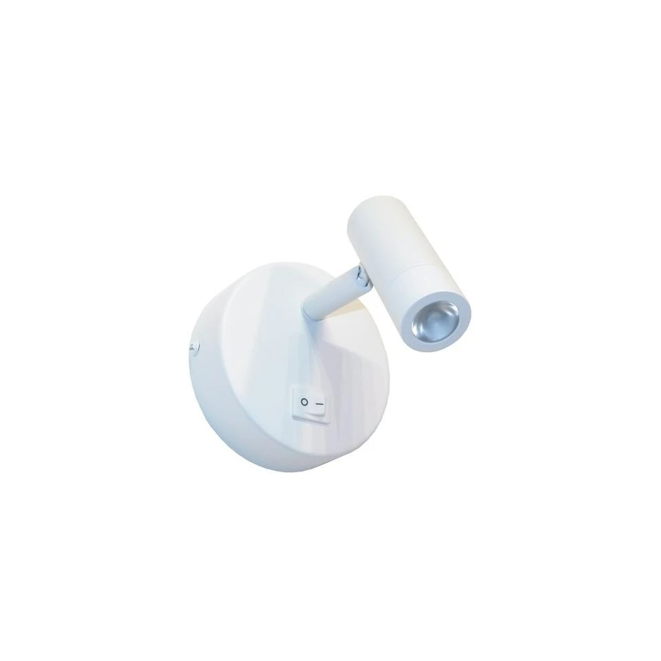 Artdelight Wandlamp Simply - 1 Lichts - 11 X11 Cm - Wit 2 Artdelight Wandlamp Simply - 1 Lichts - 11 X11 Cm - Wit - Afbeelding 2