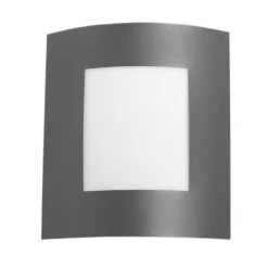 QAZQA Smart Buiten Wandlamp Antraciet Incl. WiFi A60 - Emmerald -Leen Bakker 1000021916 0103