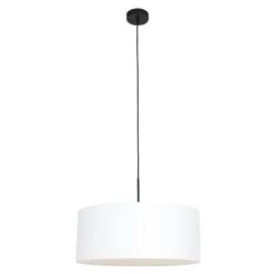 Steinhauer Hanglamp Sparkled - 1 Lichts - 50x200 Cm - Zwart