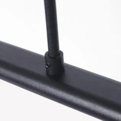 Steinhauer Hanglamp Tallerken - 4 Lichts - 100x120 Cm - Zwart -Leen Bakker 1000022896 0103