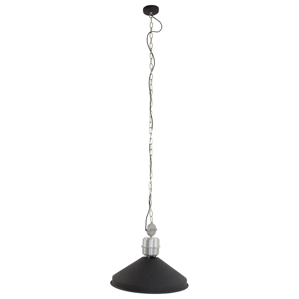Anne Light & Home Hanglamp Zappa - 1 Lichts - 54x195 Cm - Zwart 2 Anne Light & Home Hanglamp Zappa - 1 Lichts - 54x195 Cm - Zwart - Afbeelding 2