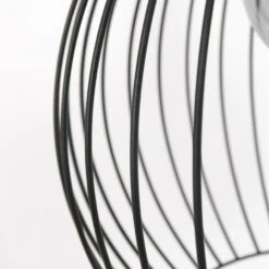 Mexlite Hanglamp - 1 Lichts - 34x160 Cm - Zwart 5 Mexlite Hanglamp - 1 Lichts - 34x160 Cm - Zwart -Leen Bakker 1000022960 0102