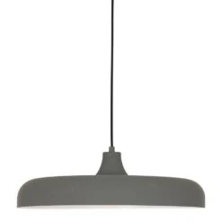 Steinhauer Hanglamp Krisip - 1 Lichts - 55x160 Cm - Grijs