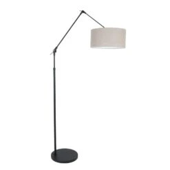 Steinhauer Vloerlamp Prestige - 1 Lichts - 145x251 Cm - Zwart