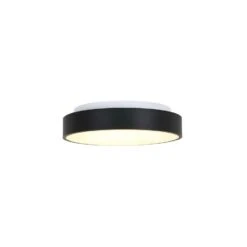 Steinhauer Plafondlamp Ringlede - 1 Lichts - 30x9 Cm - Zwart -Leen Bakker 1000023099 0103