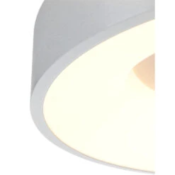 Steinhauer Plafondlamp Ringlede - 1 Lichts - 48x9 Cm - Zilver -Leen Bakker 1000023112 0103