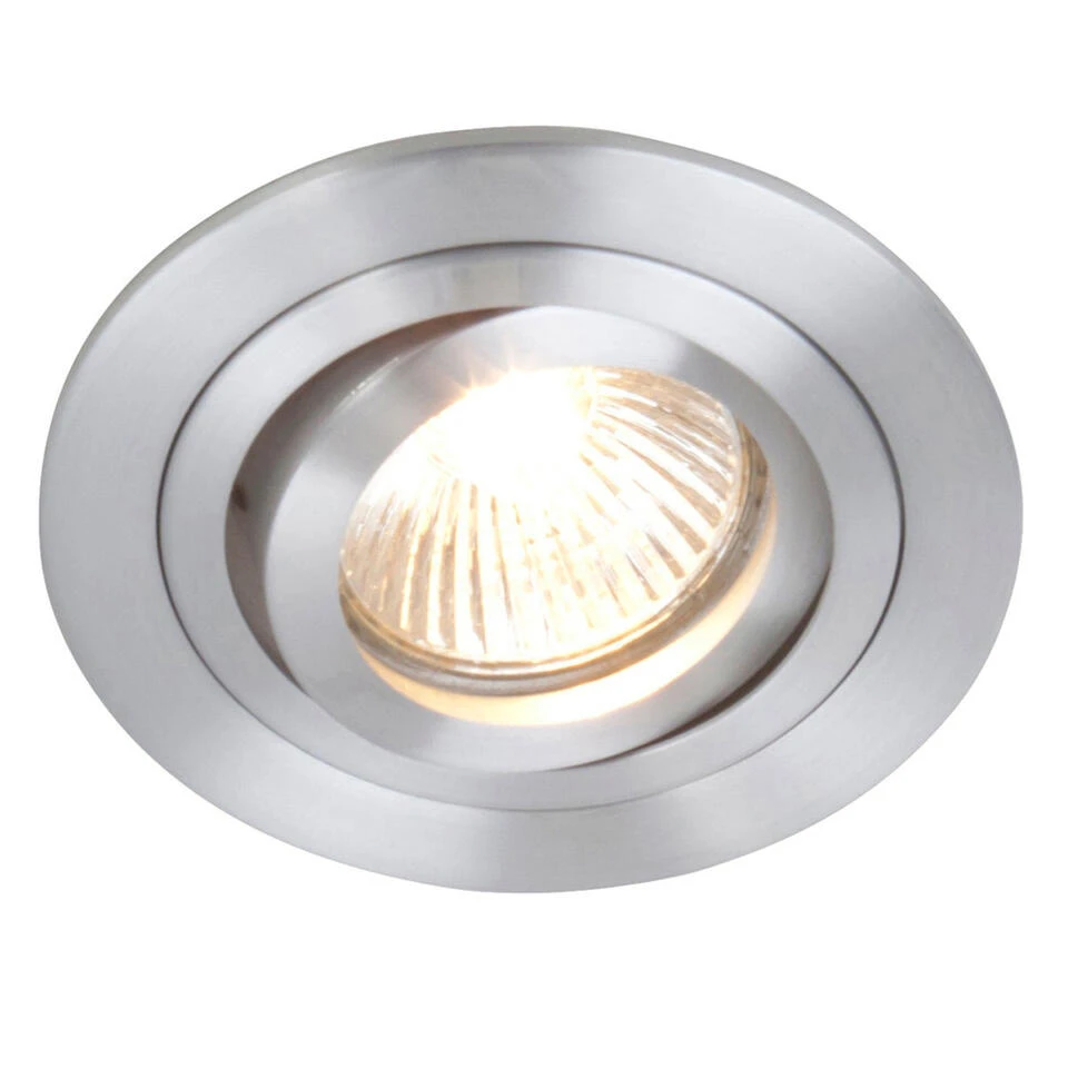 Steinhauer Inbouwspot 7304st - 1 Lichts - 10x7 Cm - Staal 2 Steinhauer Inbouwspot 7304st - 1 Lichts - 10x7 Cm - Staal - Afbeelding 2