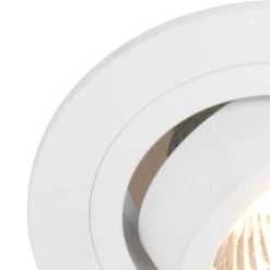 Steinhauer Inbouwspot 7304w - 1 Lichts - 10x7 Cm - Wit 6 Steinhauer Inbouwspot 7304w - 1 Lichts - 10x7 Cm - Wit -Leen Bakker 1000023126 0102