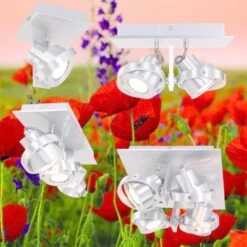 Steinhauer Spot Quatro - 1 Lichts - 12x15 Cm - Staal -Leen Bakker 1000023135 0102