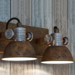 Steinhauer Spot Brooklyn - 2 Lichts - 32x16 Cm - Bruin 7 Steinhauer Spot Brooklyn - 2 Lichts - 32x16 Cm - Bruin -Leen Bakker 1000023151 0103