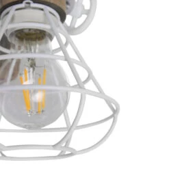 Anne Light & Home Spot Dolphin - 1 Lichts - 14x18 Cm - Wit -Leen Bakker 1000023154 0102