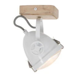 Mexlite Spot - 1 Lichts - 20x13 Cm - Wit