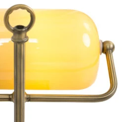 Steinhauer Tafellamp Ancilla - 1 Lichts - 27x57 Cm - Brons -Leen Bakker 1000023206 0103