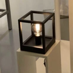 Highlight Tafellamp Fragola - 1 Lichts - 20 X25 Cm - Zwart 5 Highlight Tafellamp Fragola - 1 Lichts - 20 X25 Cm - Zwart -Leen Bakker 1000023216 0102