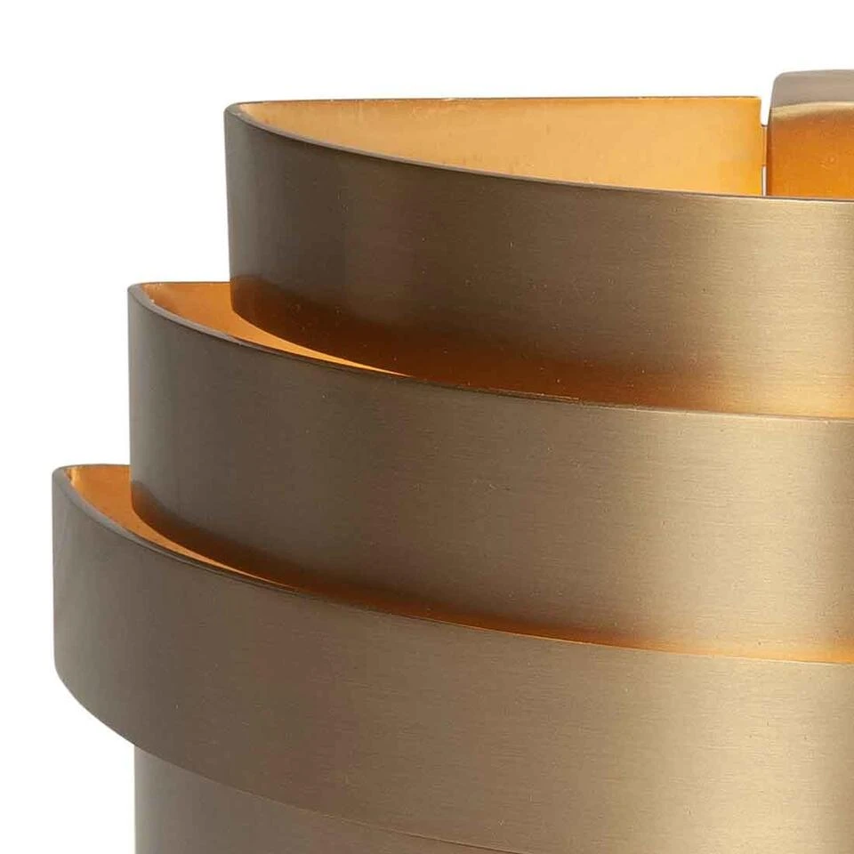 Highlight Wandlamp Scudo - 1 Lichts - 12.5 X12.5 Cm - Brons 2 Highlight Wandlamp Scudo - 1 Lichts - 12.5 X12.5 Cm - Brons - Afbeelding 2