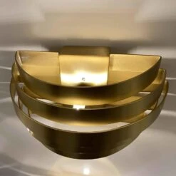 Highlight Wandlamp Scudo - 1 Lichts - 12.5 X12.5 Cm - Brons 5 Highlight Wandlamp Scudo - 1 Lichts - 12.5 X12.5 Cm - Brons -Leen Bakker 1000023274 0102