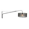 Steinhauer Wandlamp Elegant - 1 Lichts - 120x56 Cm - Zwart