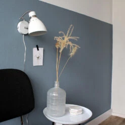 Steinhauer Wandlamp Spring - 1 Lichts - 23-28x17 Cm - Wit -Leen Bakker 1000023316 0102