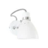Steinhauer Wandlamp Spring - 1 Lichts - 23-28x17 Cm - Wit