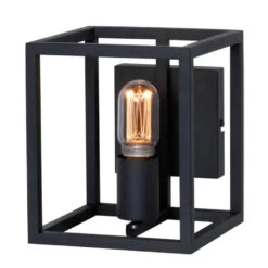 Freelight Wandlamp Novanta - 1 Lichts - 18 X21 Cm - Zwart