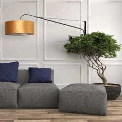 Steinhauer Wandlamp Elegant - 1 Lichts - 115-145x56 Cm - Zwart -Leen Bakker 1000023331 0103