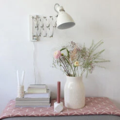 Steinhauer Wandlamp Spring - 1 Lichts - 28-70x24 Cm - Wit -Leen Bakker 1000023341 0102