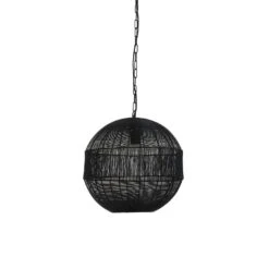 Hanglamp Pilka - Zwart - Ø45x47 Cm