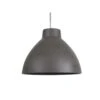 Leitmotiv Hanglamp Sandstone Look - Donker Grijs - Large - 43x33cm
